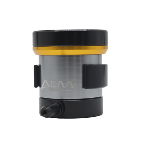 ถ้วยปั๊มน้ํามันเบรก Motorcycles CNCอลูมิเนียมแบบสากลBilletด้านหน้าคลัตช์เบรกถังรถจักรยานยนต์กระบอกสูบหลักกระปุกน้ำมันไฮดรอลิกถ้วยน้ำมันUniversalสำหรับรถจักรยานยนต์ส่วนใหญ่-สีดำ