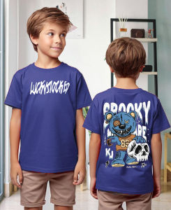 Boys & Girl Shirt Kids Baju Tshirt Lelaki Budak 3/4Y-13/14Y T Shirt For Kids Boy 10 To 12 Years Old Boys Cotton Summer Cartoon Childrens Clothing