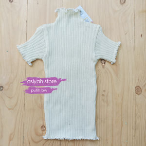 Baju Anak Perempuan Rajut Lengan Pendek Gaya Korean Usia 1- 6 Tahun Tebal Berkualitas