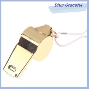 Ditur Vàng Thép không gỉ Dây còi treo cổ ngoài trời cứu hộ còi