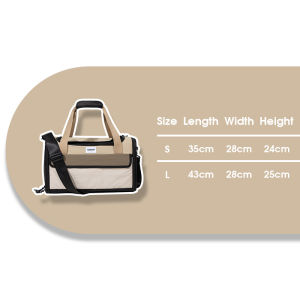 HamshMoc Portable Pet Travel Bag Breathable Comfort Kitten Puppy Shoulder Bag Large Space Anti-Escape For Small Pets Outdoor Traveling