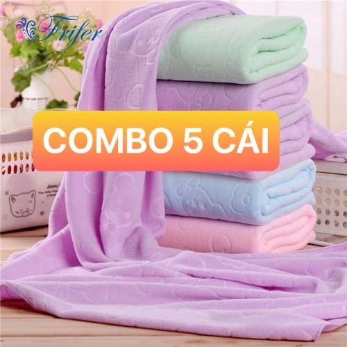 Combo%205%20c%C3%A1i%20kh%C4%83n%20t%E1%BA%AFm%205%20m%C3%A0u%20xu%E1%BA%A5t%20Nh%E1%BA%ADt%20d%C6%B0,%20m%E1%BB%81n,%20m%E1%BB%8Bn,%20th%E1%BA%A5m%20n%C6%B0%E1%BB%9Bc%20t%E1%BB%91t%20(k%C3%ADch%20th%C6%B0%E1%BB%9Bc%20140%20cm*70%20cm)%20-%20Image%202