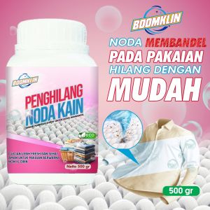 Boomklin Penghilang Noda kain Cloth Stain Remover 500gr (Design Baru)