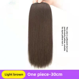 Wig Pieces Hair Root Pads Increase Hair Volume on Both Sides High Skull Top Hair Patch