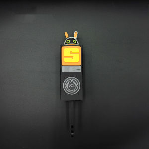 Creative Zenless Zone Zero ZZZ Bangboo Keychain Hook Anby Ellen Miyabi Burnice Wall Hooks Organizer Novelty Home Decor Accessories Refrigerator Stickers Gift for Fans