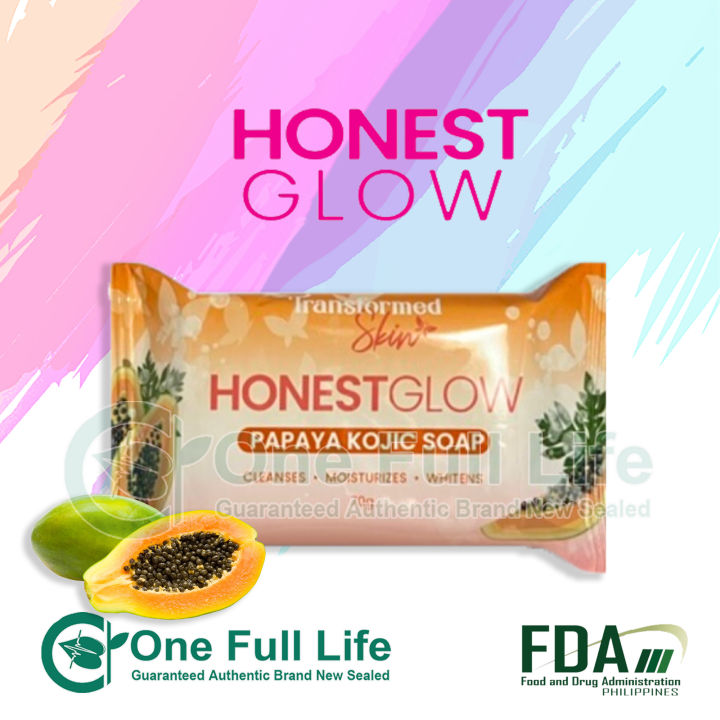 Honest Glow Papaya Kojic Soap 70g 1 Piece Lazada Ph