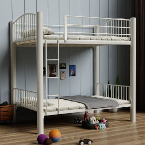 Iron Bed With Bunk Beds 1.5m Wide Bunk Beds Bunk Beds Iron Frame Beds Double Bunk Beds