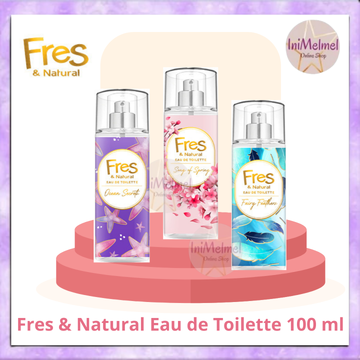 Fres n Natural Eau de Toilette 100 ml Parfum Bodymist Tahan Lama Lazada  Indonesia