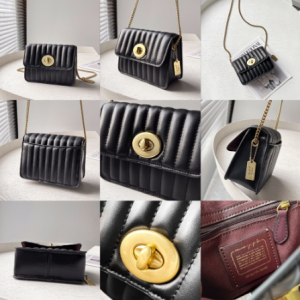 Co@ch C6496 C6495 Jennifer Lopez Bowery Crossbody With Linear Quilting Women Sling Chain Bag Ladies Coach Backpack Coach Laurel Shoulder Bag - Lazada