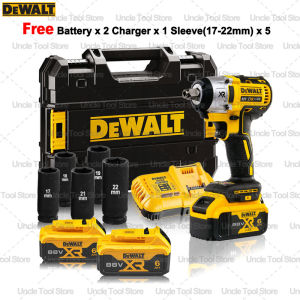 88V 950N.M Original Brushless Cordless Impact Wrench heavy duty Rechargeable 2 Battery 1 charger