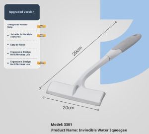 Window Cleaning Squeegee Glass Wiper Household Scraper Cleaner Manual Single-Side Tool