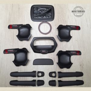 Paket Outer Cover Door Handle Tank Cover Mobil New Terios 2007 - 2017 All Variant