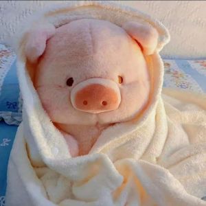 Cute Piggy Plush Toy Soft And Cute Pig Plushie Comforting And Companionable Plush Doll Birthday Gift For Kids Home Decor