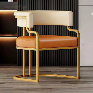 ZYff Luxury Accent Chair With Backrest Makeup Nail Salon Customer Chair Single Sofa Reception Dining Chair For Beauty Shop cxy63