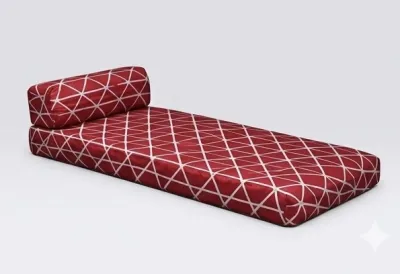 Amelie Uratex Sofa Bed Single Size Red