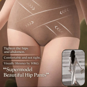 High Waist Seamless Bandage Shapewear Body Shaper Pants Tummy Control Slimming Effect Women Comfort Underwear