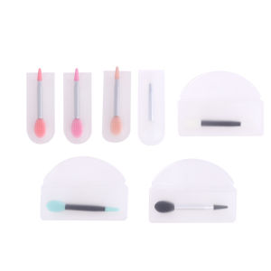 💕 Store opening 💕 1PC Mini Double-headed Silicone Lip Brush Wands Applicator Beauty Tool