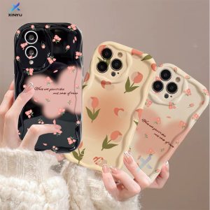 (Lokal Ready) Xinyu Casing hp Vivo Y17s Y27s Y36 Y27 Y02T Y12s Y12 Y20 Y02A Y35 Y11 Y17 Y16 Y21 Y15 Y22 Y15s Y20s Y22s Y21A Y12i Y21s Y15A Y33s Y51 Y91C Y30i Fashion Simple Art Aesthetic Oil Painting Color 3D Curved Wavy Edge Soft Case Cover
