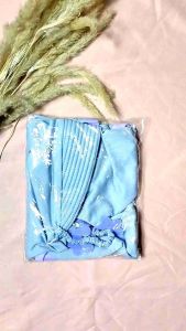 Kerudung Anak Jeblosan Gambar Bunga Karet Hijab Instan Jilbab 3 4 5 6 Tahun