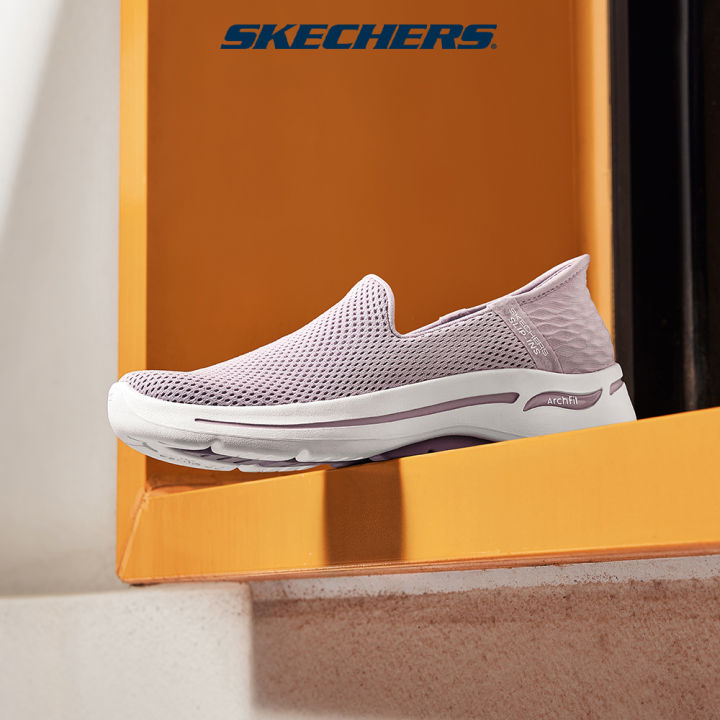 Skechers Women Slip-Ins GOwalk Arch Fit Shoes - 124879-MVE | Lazada