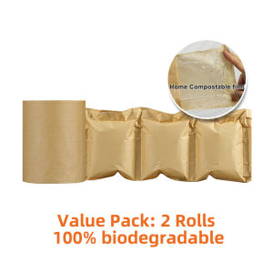 MINI AIR Paper Air Pillow 200m Biodegradable Bubble Wrap Alternative Eco Friendly Packing Material Shipping Cushion Void Fill