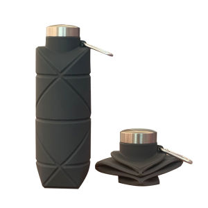 SAIYG 700ML Foldable Water Bottle Collapsible Drinking Sports Outdoor Creative Food Grade Silicone