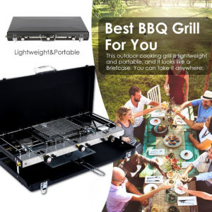 Bếp 3 Lò Dạng Xếp Dùng Ngoài Trời Cassette Party Cao Cấp - EuroHome