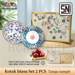 [COD]Mangkok set premium peralatan makan porselen /Mangkok set keramik Souvenir Japaness Style jaminan