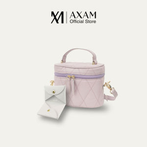 AXAM by Audi Marissa Combo Jim Bag Lilac dan Jennie Wallet Kulit For Women Tas dan Dompet CMB02