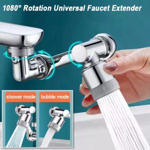 Đầu Nối Vòi Nước INOX Thông Minh Xoay 1080° Khớp nối vòi nước Cho Bồn Rửa Với 2 Chế Độ Phun Nước Tiết kiệm