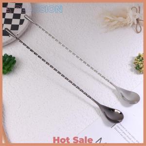 [A Peassion]💖[HOT SALE]🎈🎈 Long Handle Cocktail Stirrers Bartender Mixing Stick Spoon Stainless Steel Barman Tool Whisky Shaker Bar Kitchen Accessories