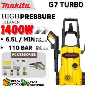 💥𝟏.𝟏 𝐁𝐄𝐒𝐓 𝐃𝐄𝐀𝐋💥 Makita Turbo Waterjet G7 / G8 / G9 – 20X High Pressure Power Washer for Car Wall Garden and Outdoor Cleaning Removes Oil Mud and Dust Quickly Wireless Rechargeable Portable  5-Year Warranty
