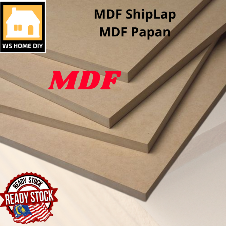 Mdf Papan Mdf Board 1ft X 2ft Diy 3mm 6mm 9mm 12mm 15mm 18mm Board