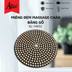 Miếng Đệm Massage Chân Bấm Huyệt Thông Kinh Lạc Bằng Gỗ AL14432 Thư Giãn & Kích Thích Tuần Hoàn Máu