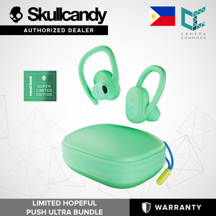 SkullCandy Limited Hopeful Mint Bundle Push Ultra True Wireless