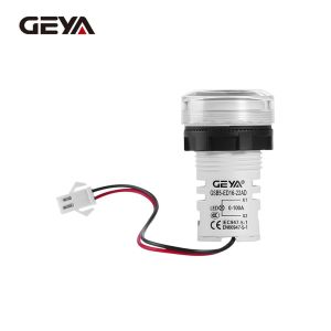 GEYA GSB5-ED16-22VD LED Digital Voltmeter Circular Vol Current Indicator Lamp AC30-500V 0-100A