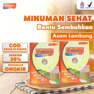 3 Box Fimory Gastro Minuman Nutrasetikal Solusi Ampuh Atasi Asam Lambung Gerd Dan Tukak Lambung 100% Original
