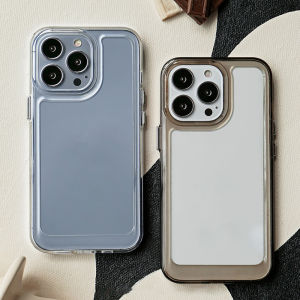 Clear Phone Case For iPhone 15 11 XR 14 16 13 12 Pro Max X XS Max 8 7 Plus SE 2020 SE 2022 Casing Shockproof Camera Protection Back Cover