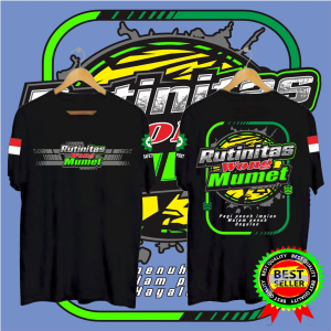 KAOS TSHIRT BAJU RUTINITAS WONG MUMET