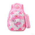 clu Spider-Man Backpack For Primary School Student Large Capacity Lightweight Children Kuromi School Bag ulc. 