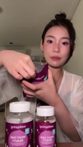 Night Time Beauty Melatonin Collagen Gummies for Restful Sleep Anti-Aging Whitening Glowing Skin