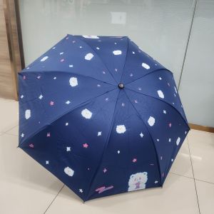 ร่มพกพา ร่มกันฝน กันยูวี 100% กัน UV สีพาสเทล มินิมอล ​ร่มขนาดเล็ก พร้อมซองเก็บ