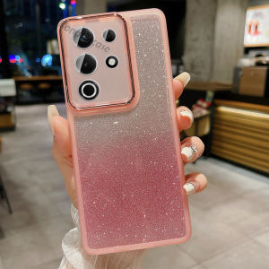 Casing For Itel S25 Ultra ItelS25Ultra ItelS25 4G Glitter Bling Girl Phone Case Clear TPU Slim Silicone Shockproof Camera Lens Protection Soft Back Cover