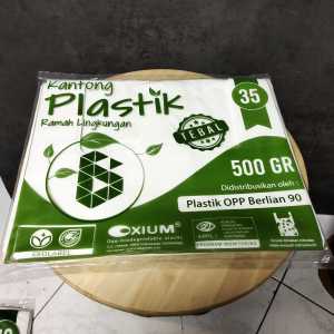 Kantong Kresek HD Tebal Uk 35 / Kantong Plastik Putih Tebal ISI 500gr