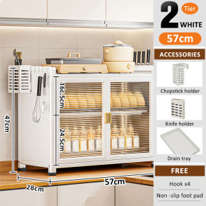 Veckle  2/3 Layers Stainless Steel 304 Dish Rack Dish Drainer Rack Kitchen Racks Organizer