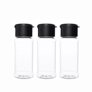 180ml Measureable Salt Control Salt Shaker Kitchen Sealed Seasoning Jars 0.5g Quantitative Press Seasoning Bottle