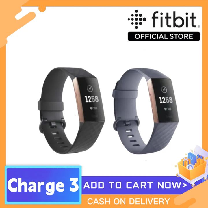 Fitbit Charge 3 Health Fitness Tracker Smartwatch wristband Sports ...