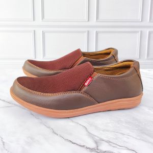 OZEO - Sepatu Slop Casual Pria & Wanita Dewasa Sendal Cowok Suide Distro SSS