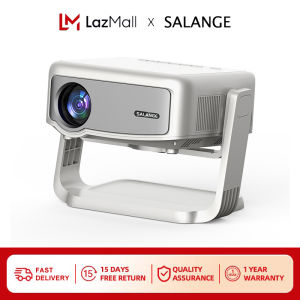 【Local Delivery】Salange P90 Projector Android Wifi 9000 Lumens Smart Home Cinema Electronic Focus BT4.2 Support 1080P 4K Video Outdoor TV Movie