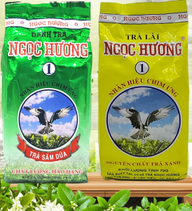 TRÀ NGỌC HƯƠNG LÀI SÂM DỨA 70g/gói (LỐC 6 GÓI)
